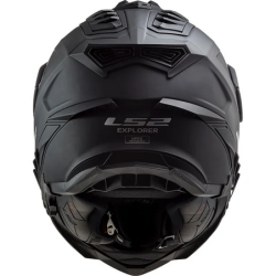 Kask motocyklowy Dual Sport LS2 Explorer Matt Black